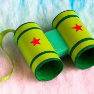 Мастер-класс «Военный бинокль» фотографии