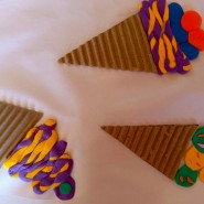 Морожение из пластилина фотографии