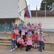 Программа на открытом воздухе «Гордо реет флаг России» фотографии