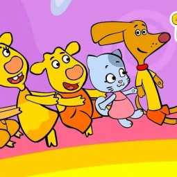 Оранжевая корова