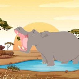 Спектакль «Таинственный гиппопотам»