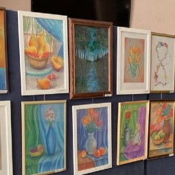 Торжественное открытие выставки «Волшебный мир рисунка»