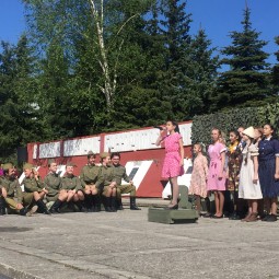 Показ записи концерта, посвященного празднованию Великой Победы