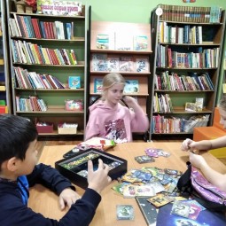 Игротека в библиотеке для детей и подростков