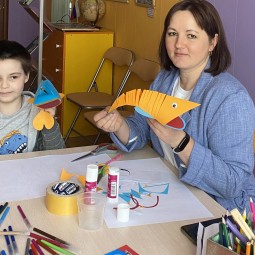 Краски осени - мастер класс с использованием подручных средств