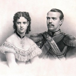 В 1866 году состоялась церемония обручения Александра III и датской принцессы Дагмары