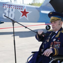 Открытие выставки «Крылья Победы»