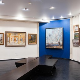 Экскурсия по музейно-выставочному залу М. Г. Абакумова