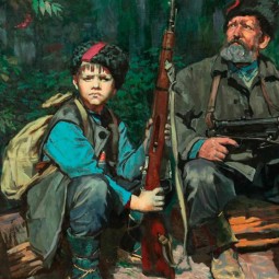 Трансляция видео-фильма «Партизаны во время Великой Отечественной войны»
