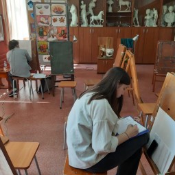 Мастер Класс «Акварельный пейзаж с церковью»