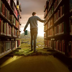 Книжная выставка «С книгой по жизни»