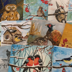 «Волшебных птиц земное чудо» - час рисунка, посвященный Международному дню птиц