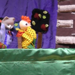 Онлайн-спектакль «Кот, лиса и петух»