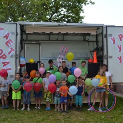 Игровая программа «Ура! Зажигает детвора!» д.Шохово