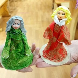 Ватная игрушка. Творческая мастерская.