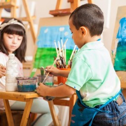 Мастер-класс по ИЗО «Летний букет»