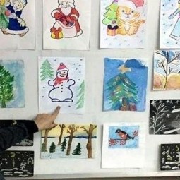 «Зимняя сказка» - конкурс детских новогодних рисунков