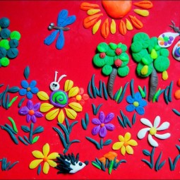 картина из пластилина