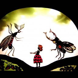 Показ театра теней «Муха-цокотуха»