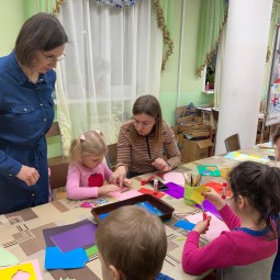 Отчетное занятие студии раннего эстетического развития
