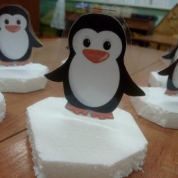 «Пингвины на льдине»