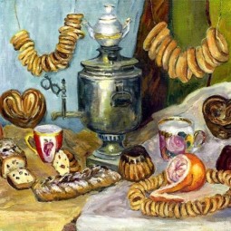 Увлекательная викторина »Маленькое, сдобное, колесо съедобное»