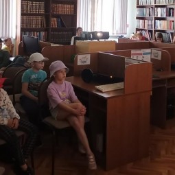 «Сказки А. С. Пушкина». Экскурсия в библиотеку № 8 для ребят из летнего лагеря