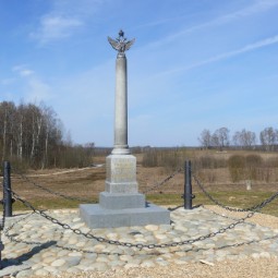 Памятник 1-й конной батарее лейб-гвардии Артиллерийской бригады капитана Р. И. Захарова