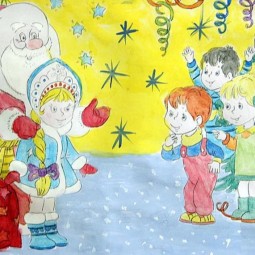 Выставка рисунков «Новый год к нам идет»
