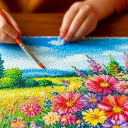 Интерактивное занятие «Точки и мазочки. Импрессионизм»