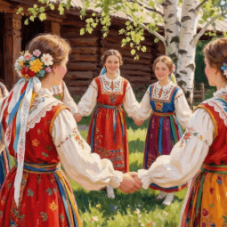Родной земле я песнь пою