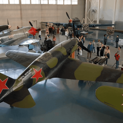Закрытая экспозиция Центрального музея военно-воздушных сил