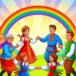 Концертно-игровая программа «Семейный круг — волшебный друг»