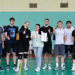 Турнир по волейболу ко Дню физкультурника