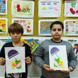 Выставка детского рисунка «Летний калейдоскоп»