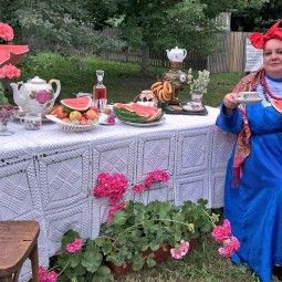 Фотозона «Купеческое чаепитие»