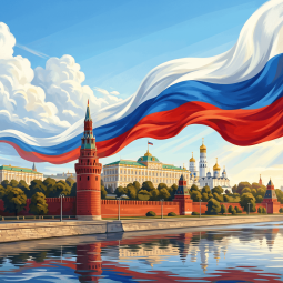 Акция «Цвета России: гордость и сила»