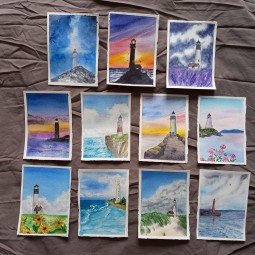 Мастер-класс по акварельной живописи