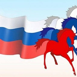 «Три главных цвета России»