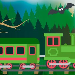 Музыкальный спектакль «Поезд с ужастиками»