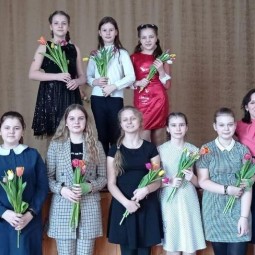 Открытый урок в классе хора и сольного пения