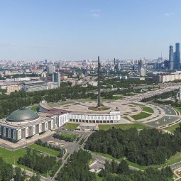 Открытие мемориального комплекса Победы на Поклонной горе