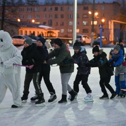 «А на катке Татьянин День!» - культурно - спортивная программа на катке.