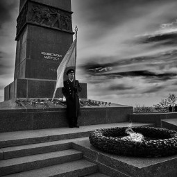 Показ видеозаписи литературной композиции «Чёрный камень»