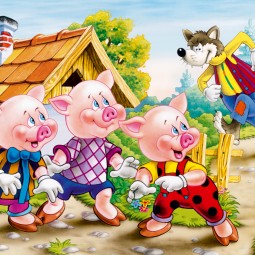 Спектакль «Три веселых поросенка, или Как подружиться с волком»