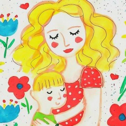 Конкурс рисунков «Мир начинается с мамы»