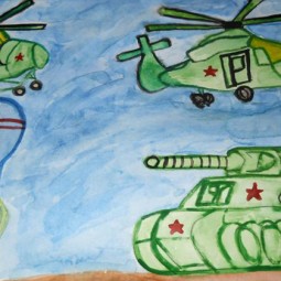 Выставка «Наши защитники»