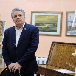 Работа выставки картин Заслуженного художника РФ Петрова В.В. «Моя малая Родина»