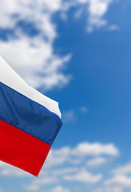 Мульпоказ «Российский флаг»