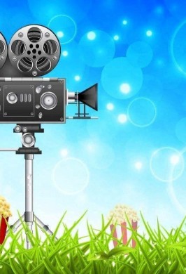 Кинопоказ мультфильмов